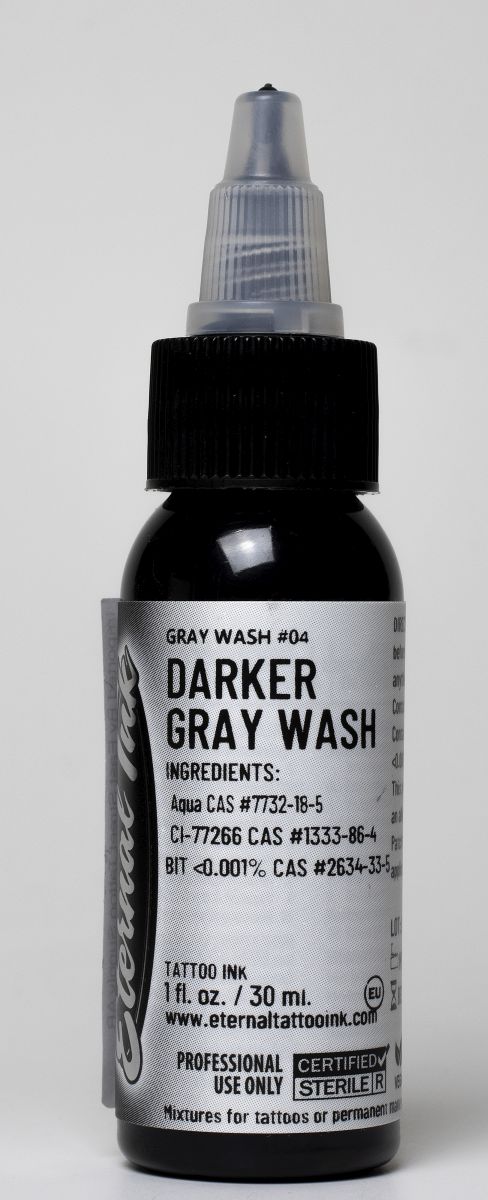 Eternal ink darker gray wash