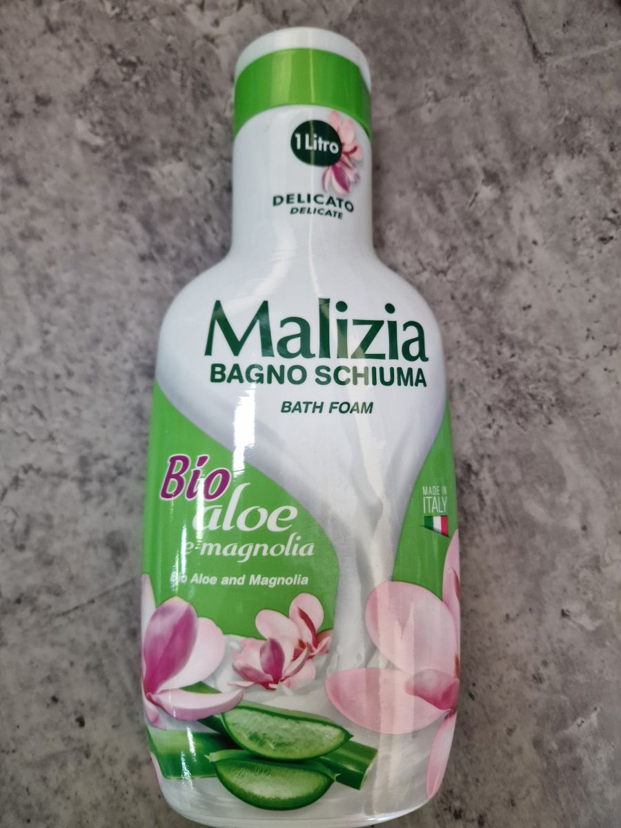 Malizia bagno schiuma - Bio Aloe e magnolia - pena do kúpeľa