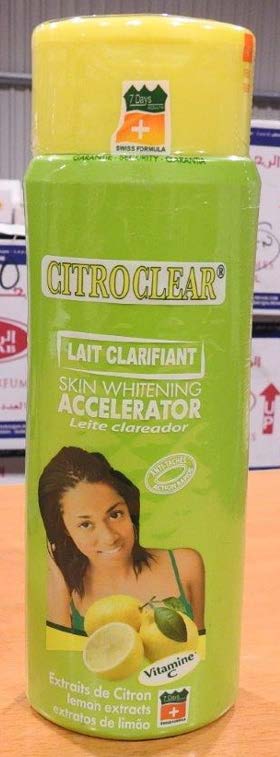 Citro Clear skin whitening accelerator – krém na zosvetlenie pokožky - foto výrobku