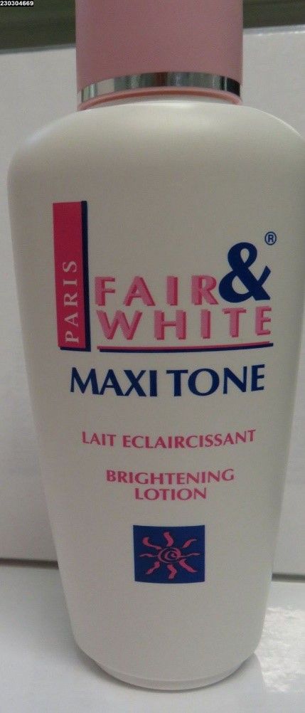 MAXI TONE LAIT ECLAIRCISSANT BRIGHTENING LOTION – telové mlieko na zosvetlenie pokožky - foto výrobku