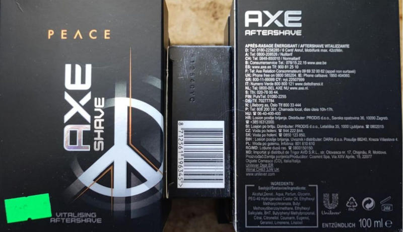 Axe Shave Peace