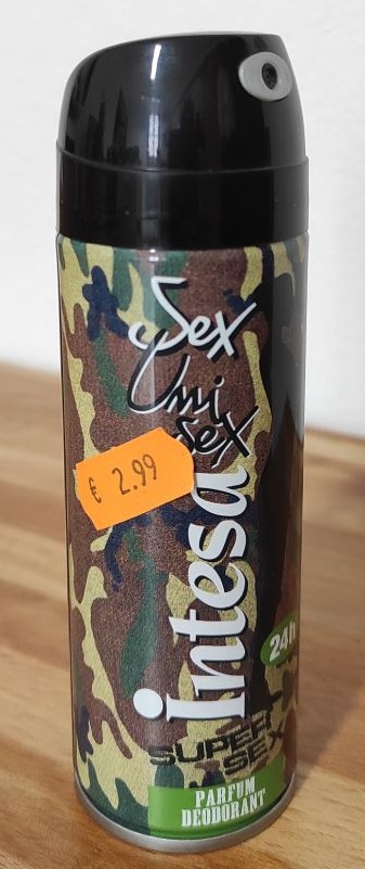 Sex Unisex Intesa – sprejový dezodorant - foto výrobku