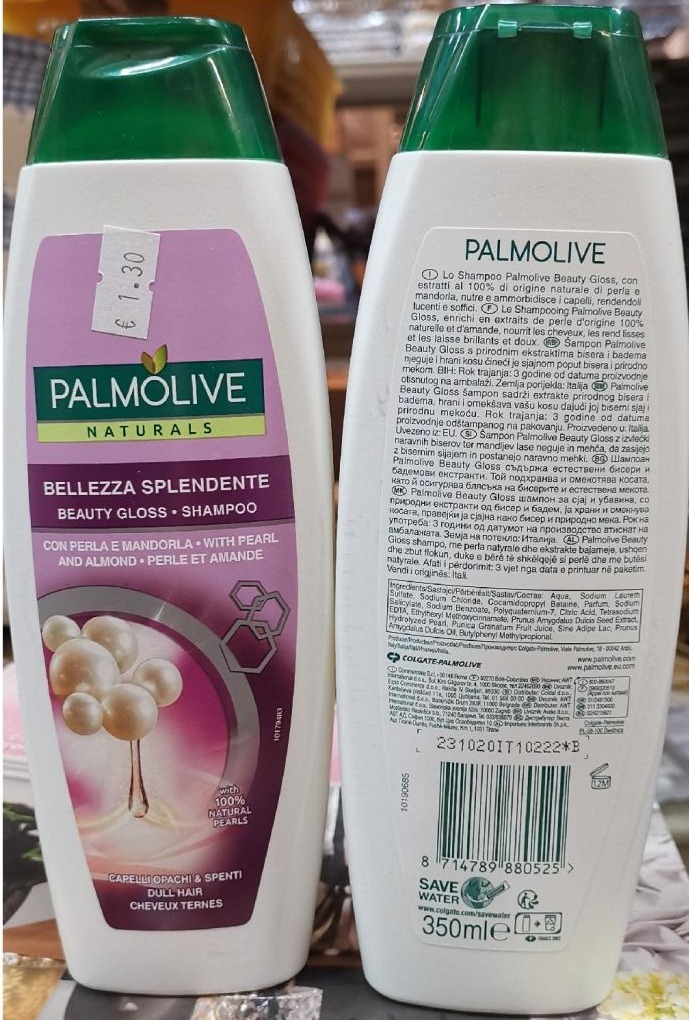 Bellezza Splendente - Shampoo – šampón - foto výrobku