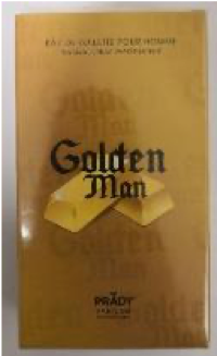 Golden man – toaletná voda pre mužov - foto produktu