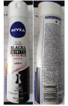 Black & White invisible – sprejový dezodorant - foto produktu