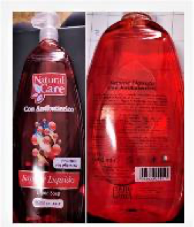 Natural Care con antibatterico – tekuté mydlo - foto produktu