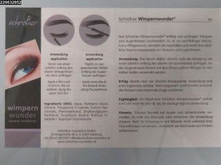 Wimpernwunder Eyelash Conditioner – sérum na riasy foto zadnej strany produktu