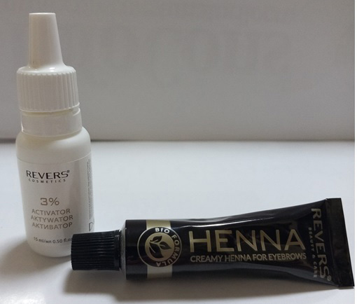 Pro Colors Creamy Henna for Eyebrows – Henna farba na obočie foto zadnej strany produktu