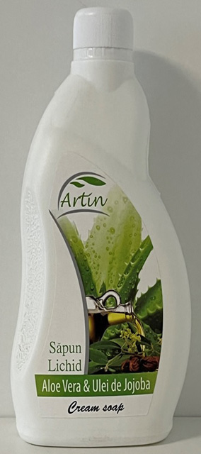 Cream soap – Aloe Vera & Ulei de Jojoba – krémové mydlo
