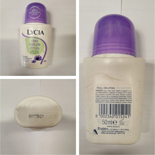 LYCIA DEO NATURE – guľôčkový dezodorant