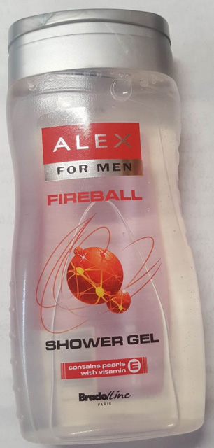 Alex for men – sprchový gél - foto výrobku