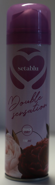 Setablu Double sensation – sprejový dezodorant - foto výrobku