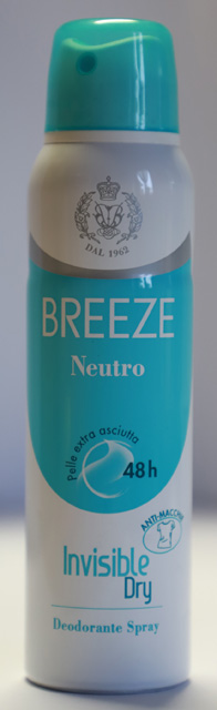 Breeze neutro - Invisible Dry – dezodorant - foto výrobku