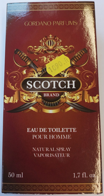 Gordano parfums - Scotch brand 151 – toaletná voda pre mužov - foto výrobku