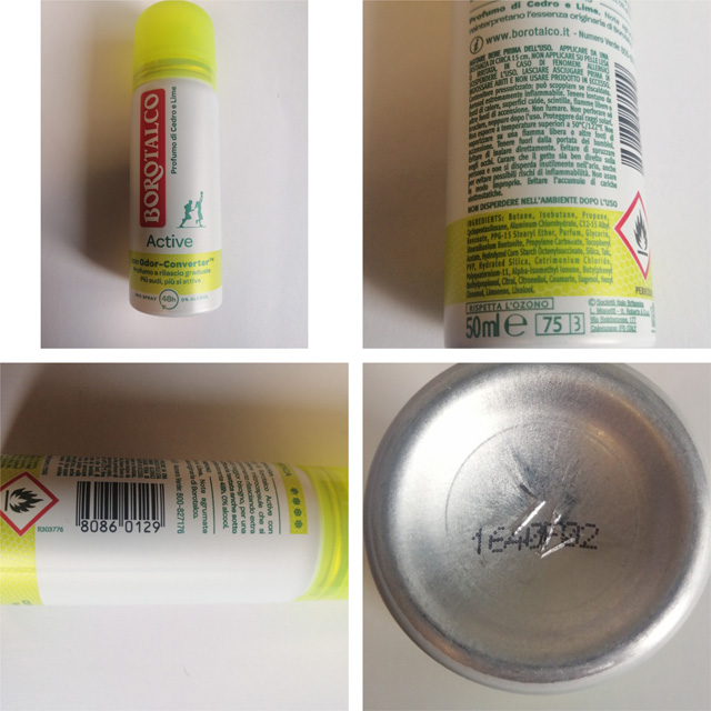 ACTIVE – sprejový dezodorant - foto výrobku