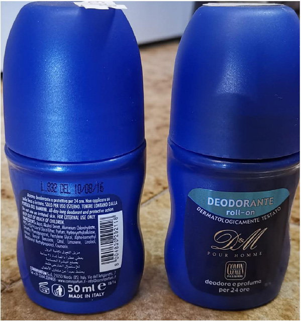 D&M per uomo – dezodorant - foto výrobku