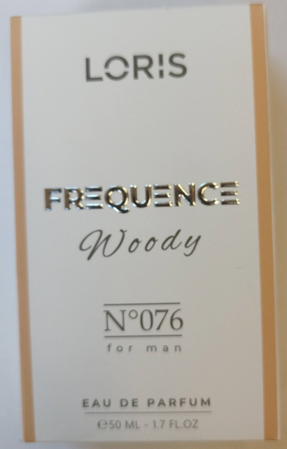 LORIS - Frequence Woody No076 Eau de Parfum for man – parfumovaná voda - foto výrobku
