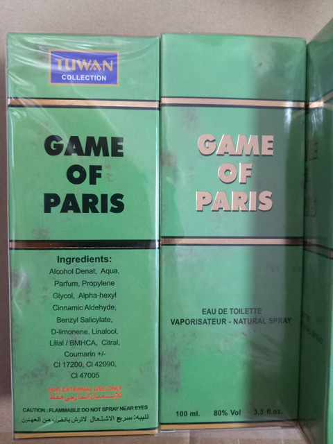 GAME OF PARIS – toaletná voda - foto výrobku
