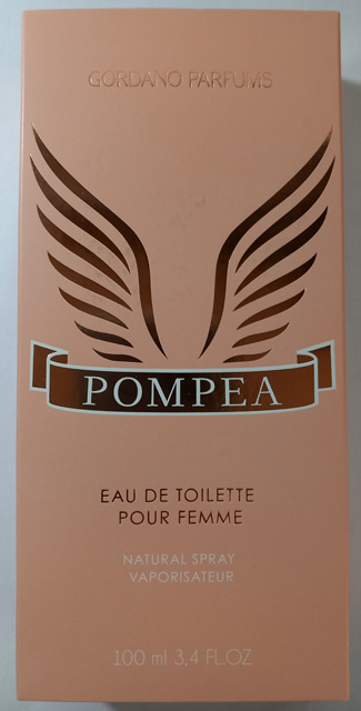  POMPEA – toaletná voda pre ženy - foto výrobku