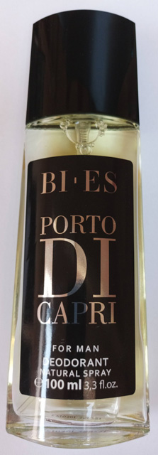 Porto Di capri for man deodorant natural spray – sprejový dezodorant - foto výrobku