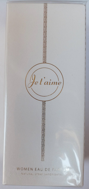 Je t'aime Eau de Parfum for women – parfumovaná voda pre ženy - foto výrobku