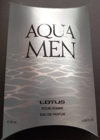 Lotus - AQUA MEN – parfumovaná voda pre mužov - foto výrobku