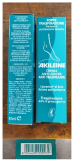 Akileine crema – krém na nohy 
