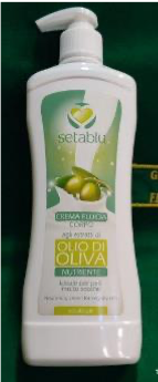 Crema fluida corpo agli estratti di olio d'oliva – telové mlieko - foto výrobku