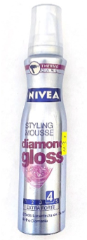 Styling Mousse - diamond gloss – penové tužidlo na vlasy