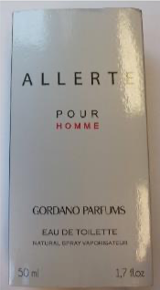 GORDANO PARFUMS - Allerte 35 Eau de Toilette pour Homme – toaletná voda - foto výrobku