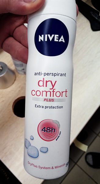 NIVEA anti-perspirant dry comfort PLUS