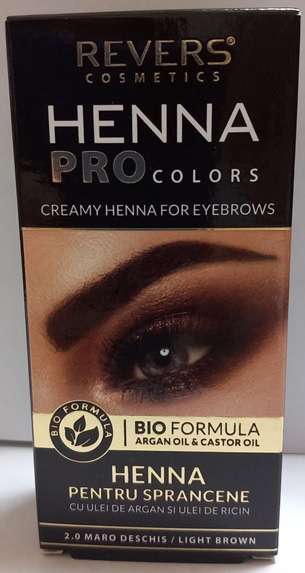 Pro Colors Creamy Henna for Eyebrows – Henna farba na obočie foto