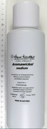 Aromawickel medium – roztok, ktorý je určený v rámci aromaterapie - foto výrobku