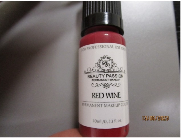 Beauty Passion permanent makeup pigment Red Wine