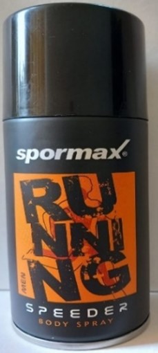 foto výrobku -  Running men - SPORMAX – telový sprej
