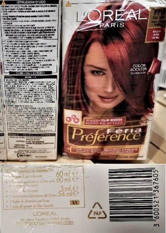 Foto výrobku: Feria Preference - Pure Spice P76 - farba na vlasy