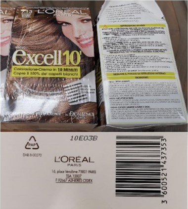 foto výrobku: Excell 10 - colorazione permanente - biondo scuro glace 7,13 – farba na vlasy