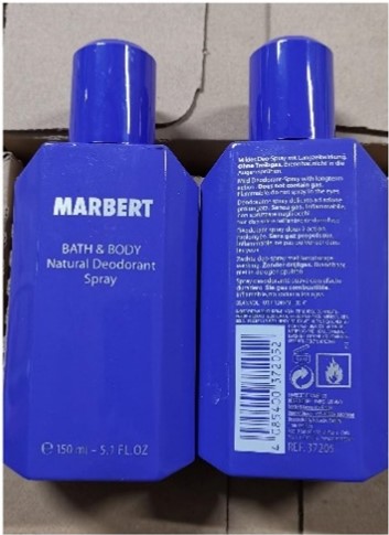 Foto výrobku: Marbert - Bath & Body - sprejový dezodorant