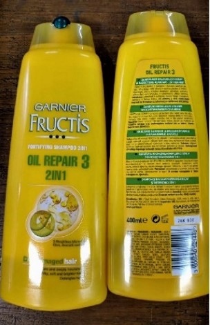 foto výrobku:Garnier Fructis 2in1 – šampón 