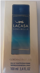 GORDANO PARFUMS - LACASA Sensibelle – toaletná voda - foto výrobku