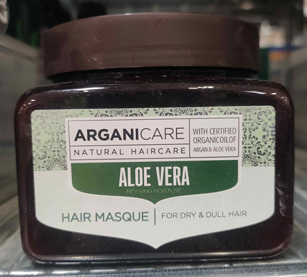 Arganicare Natural Haircare Aloe Vera Hair Masque for Dry & Dull Hair